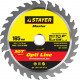 STAYER Opti Line 165 x 20мм 30T, диск пильный по дереву, оптимальный рез