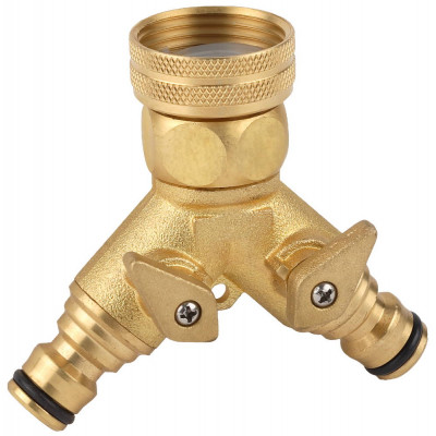 RACO PROFI 3/4″ x 1″, распределитель поливочный, с внутренней резьбой, двухканальный, из латуни