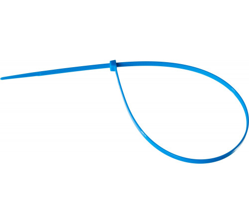 Кабельные стяжки синие КС-С1, 3.6 x 300 мм, 100 шт, нейлоновые, ЗУБР Профессионал