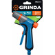 GRINDA F-R, курок спереди, двухкомпонентный, плавная регулировка напора, поливочный пистолет, PROLine (429121)