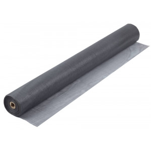 Сетка STAYER ″STANDARD″ противомоскитная в рулоне, стекловолокно+ПВХ, серая, 0,9 х 30м