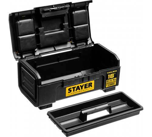 Ящик для инструмента ″TOOLBOX-16″ пластиковый, STAYER Professional