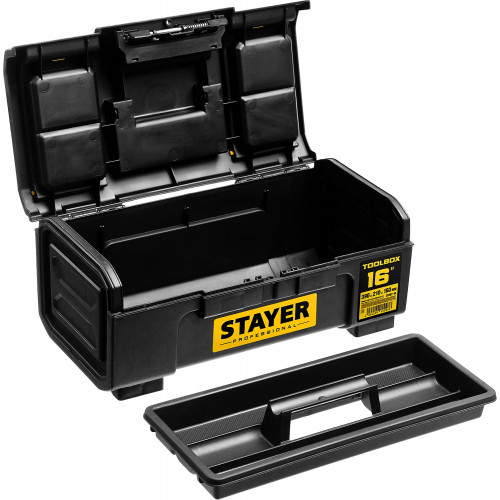 Ящик для инструмента ″TOOLBOX-16″ пластиковый, STAYER Professional