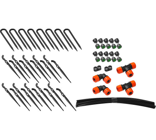 Расширительный комплект GRINDA для системы капельного полива от водопровода, на 20 растений
