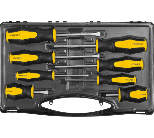 STAYER HERCULES 8 шт набор отверток