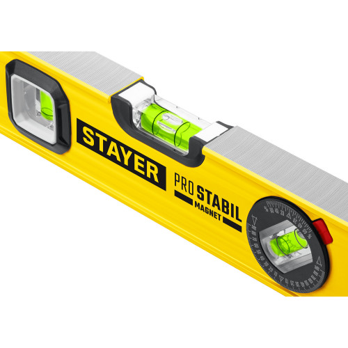 STAYER PROFESSIONAL 800 мм уровень магнитный с двумя фрезерованными поверхностями
