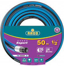 Поливочный шланг RACO EXPERT 1/2″ 50 м 35 атм четырёхслойный армированный