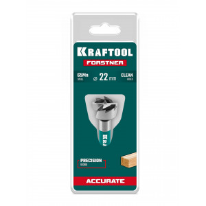 KRAFTOOL FORSTNER d 22 мм, cверло Форстнера (29950-22)